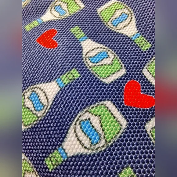 Duffle Bag Hidden Valley Collectors Blue Athletic Zipper Crossbody Nylon Gym Bag - Picture 4 of 15